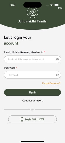 Alhumaidhi Family iPhone screenshot