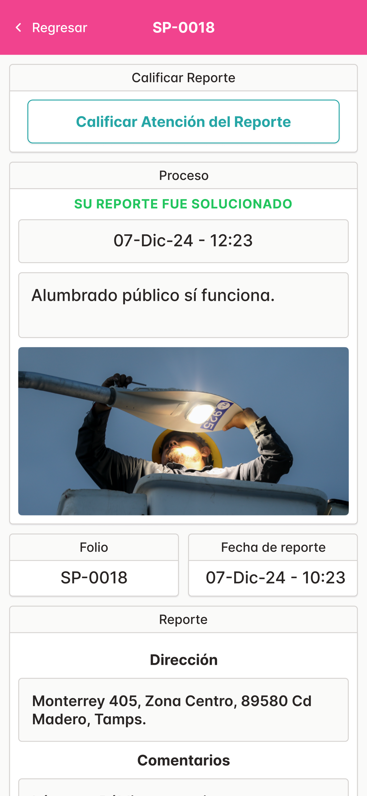 Atención Ciudadana Madero