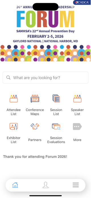 CADCA Events Screenshot 1 of 4