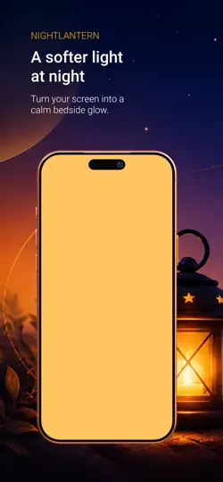Captura de pantalla de NightLantern en iPhone 1