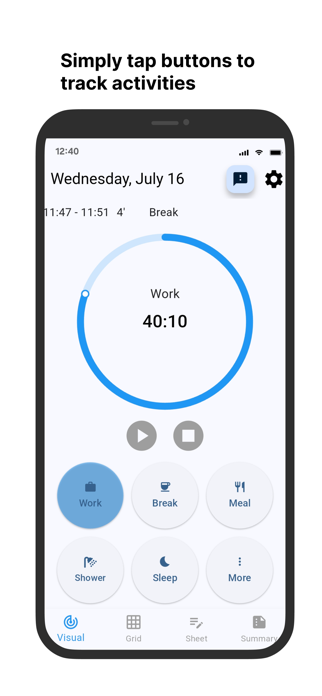 Timebook - Time Tracker Screenshot 1 of 6