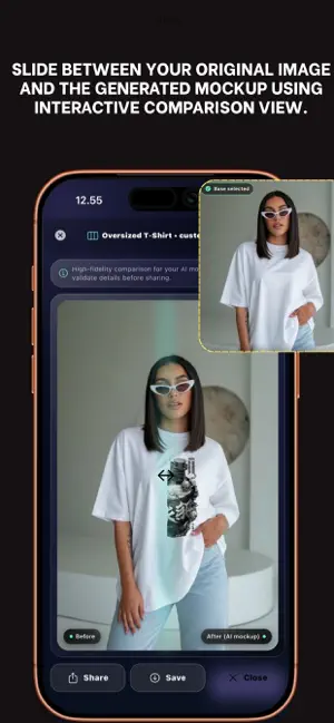Mockup Creator Fashion Studio screenshot 2