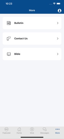 New Hope Missionary Baptist iPhone screenshot