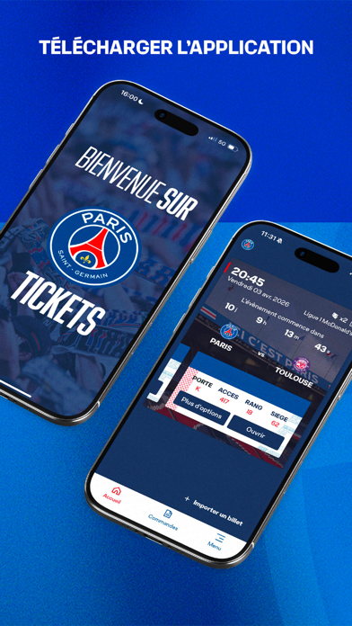 Screenshot #1 pour PSG Tickets