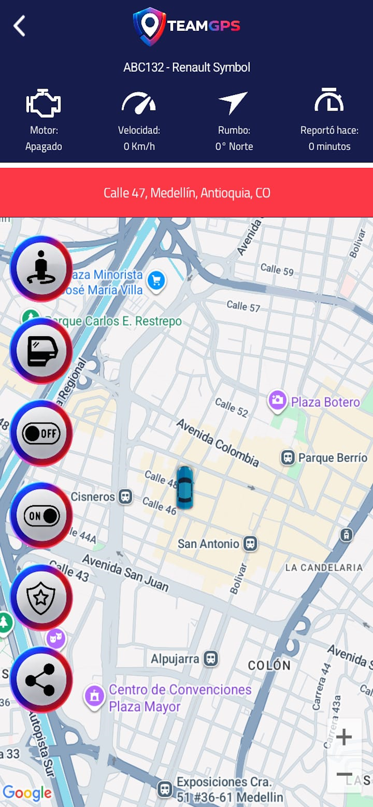 TEAMGPS APP screenshot 3