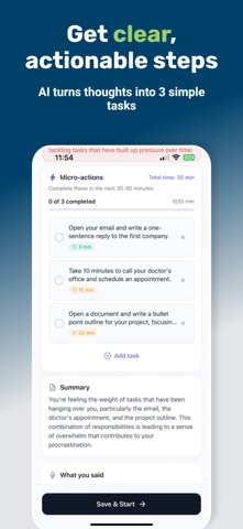 AI Voice Journal: Unbind screenshot