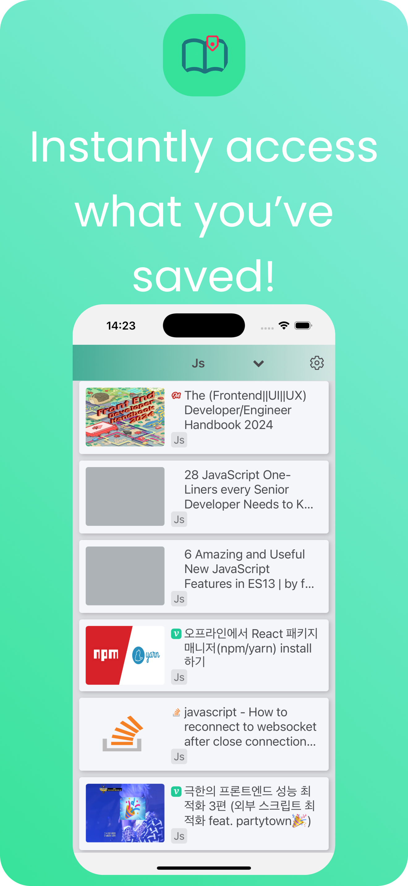 BookMark - Save & Sort Links