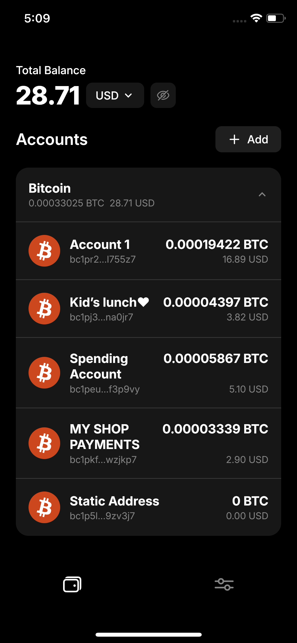 Mycelium Wallet