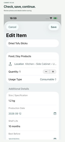 Cabinet Atlas: Home Inventory screenshot 9
