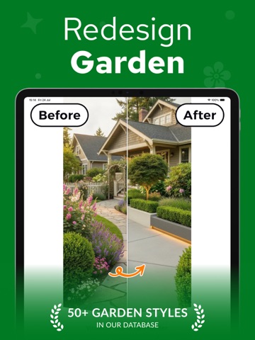 Garden Design AI – GardenUp iPad screenshot