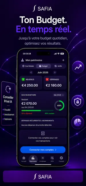 Safia, Conseiller Financier IA screenshot 3