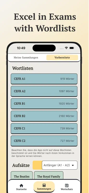 Vocabuo: Vokabeln lernen screenshot 4 of 8