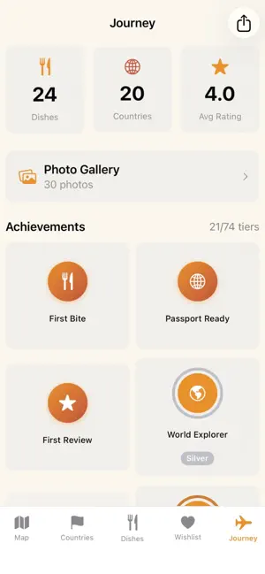 TasteMap: Your Food Passport screenshot 2