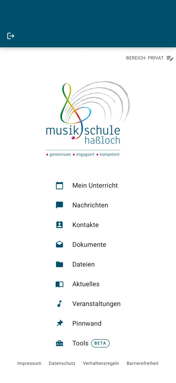 Screenshot #1 pour Musikschule Haßloch