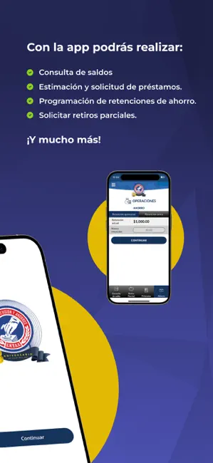 Caja SNTSS iPhone screenshot 2