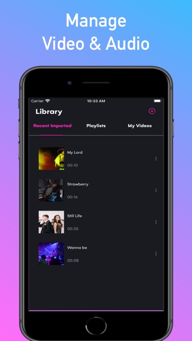 MB3 Unlimited Video MP3 Player Screenshot