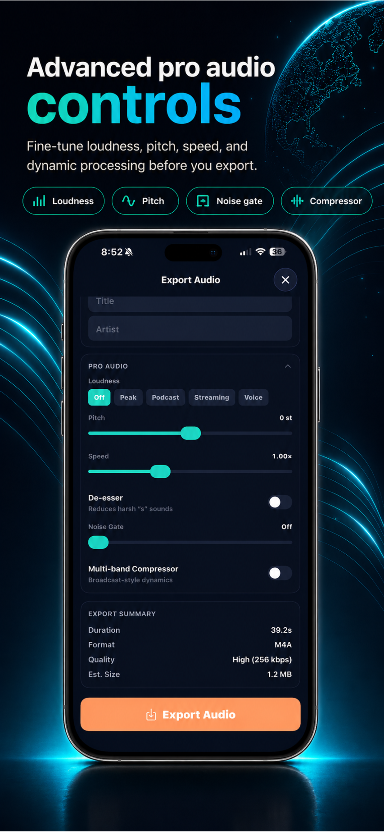 AudioSnip: Video to Audio