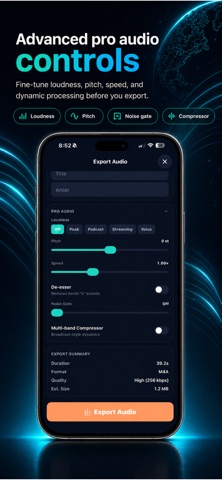 AudioSnip：视频转音频 screenshot