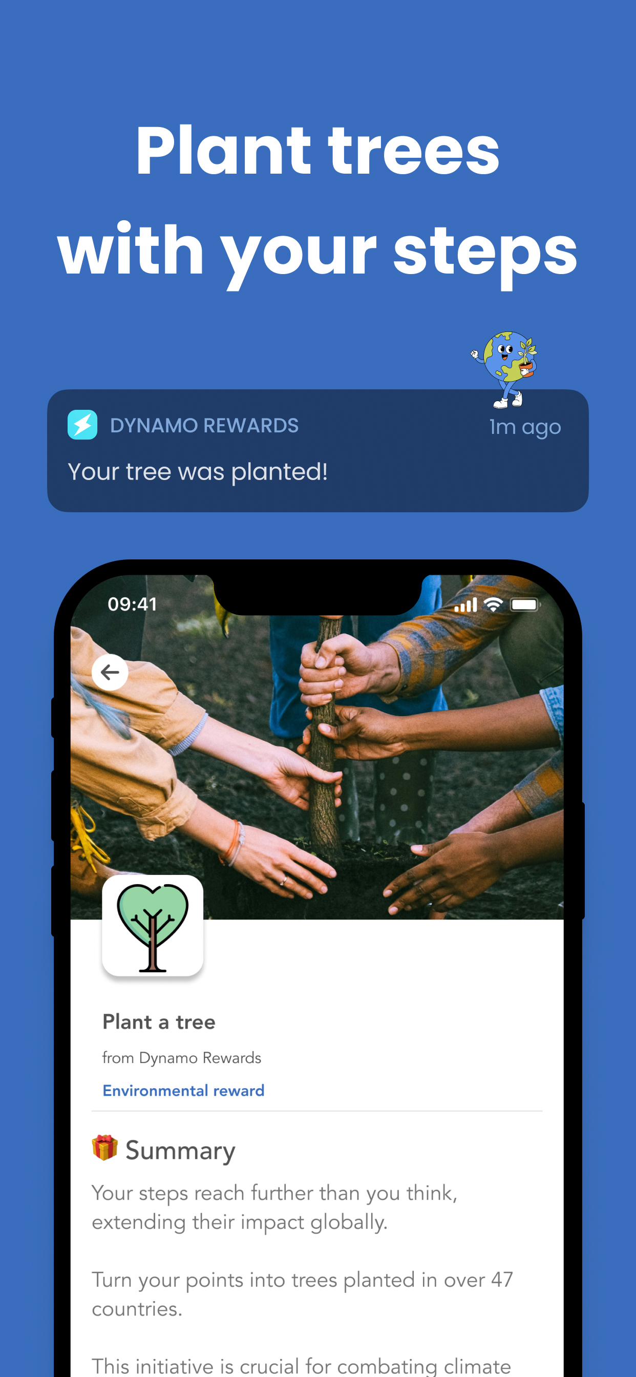 Dynamo: Rewards For Steps