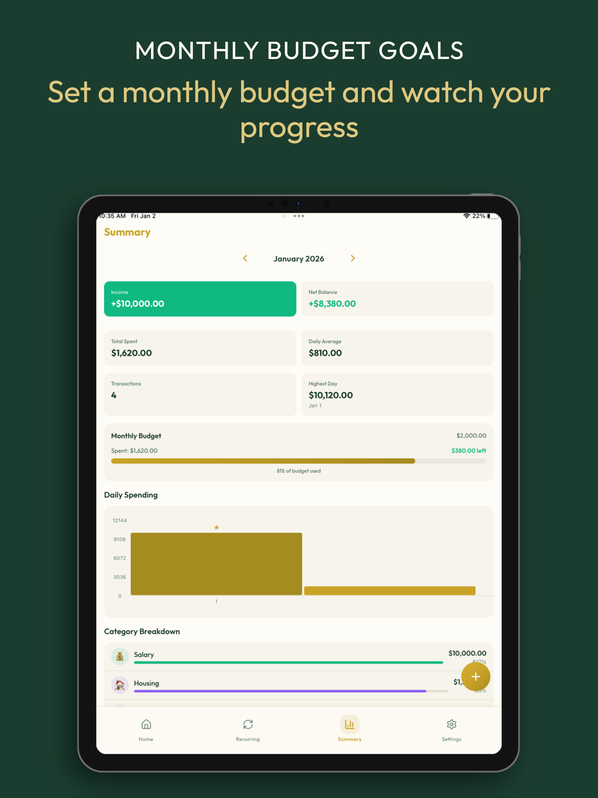 Drachmi - Finance Tracker
