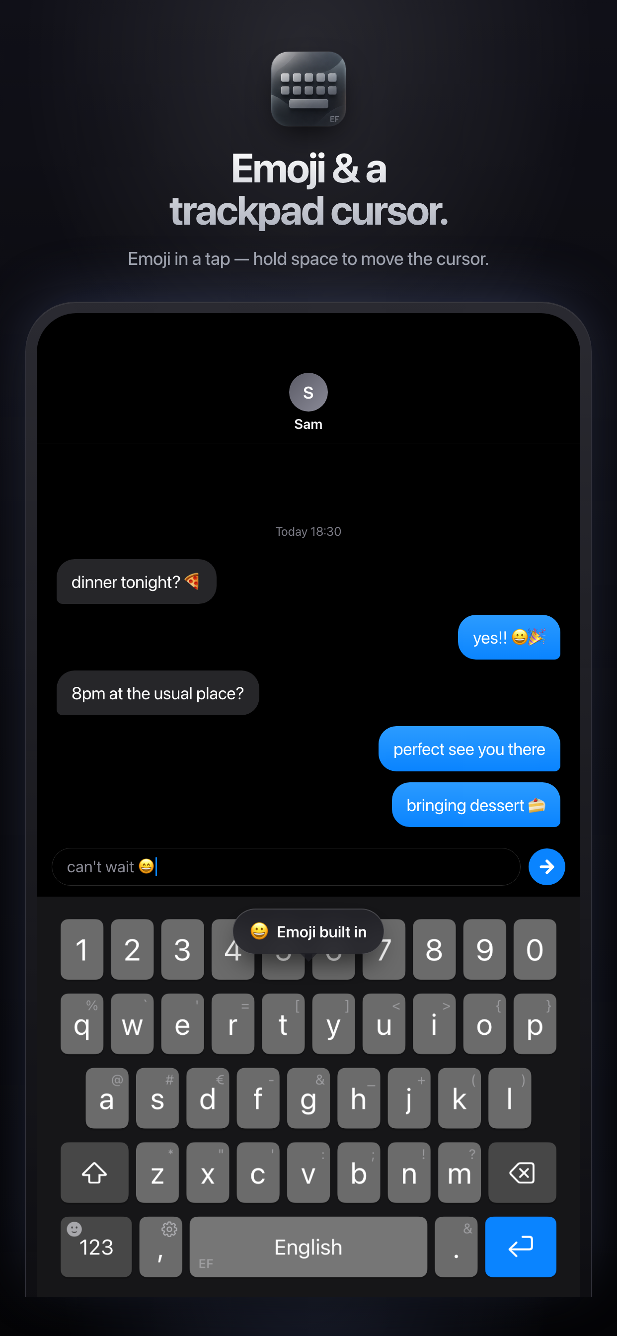 EFKey – Swipe Keyboard screenshot 4