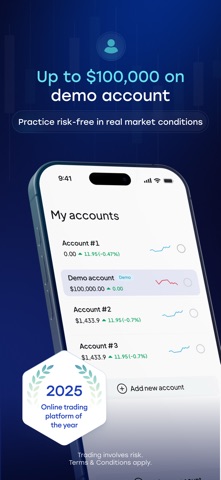 CFI: Trading & Investing App iPhone screenshot 4