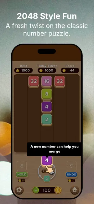 Merge Tiles: Number Puzzle screenshot 2