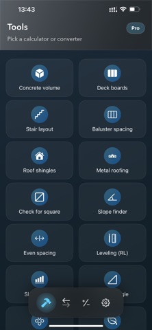 Construction Calculator: Pro² Screenshot 4 of 10