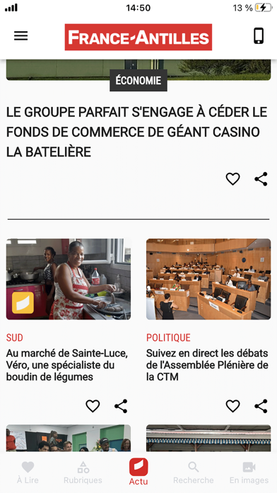 Screenshot #2 pour FA Mqe Actu