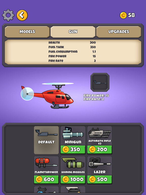 Heli Rush: Helicopter Shooter iPad screenshot