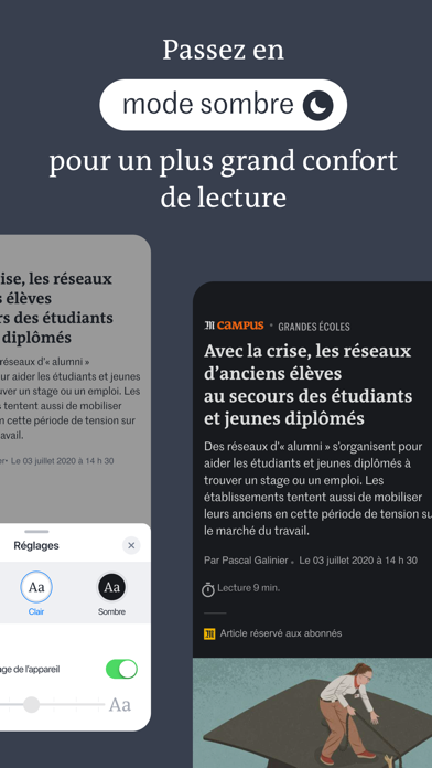 Le Monde, Actualités en directスクリーンショット