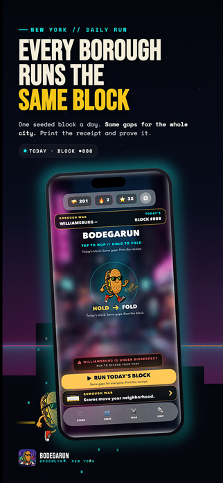 BodegaRun: NYC Runner Screenshot 1 of 3