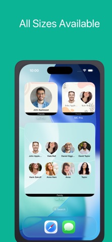 Magic Contact Widgets Pro iPhone screenshot