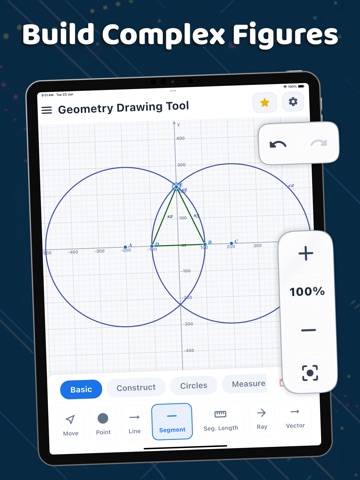 Geometry Drawing Tool iPad screenshot