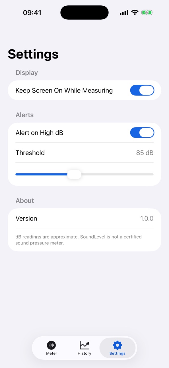 iPhone screenshot