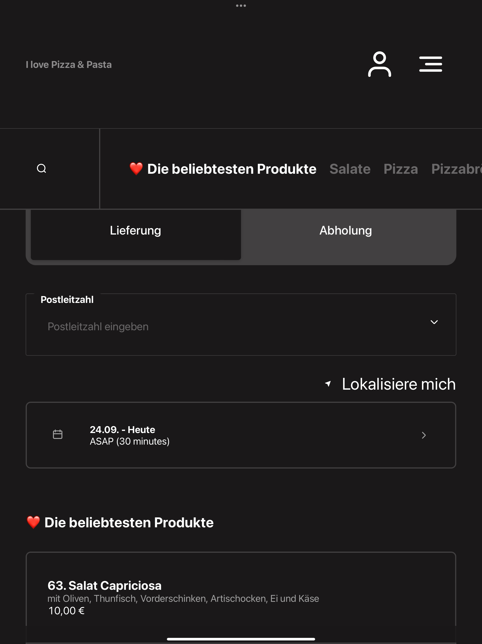 I love Pizza & Pasta Krefeld screenshot 7