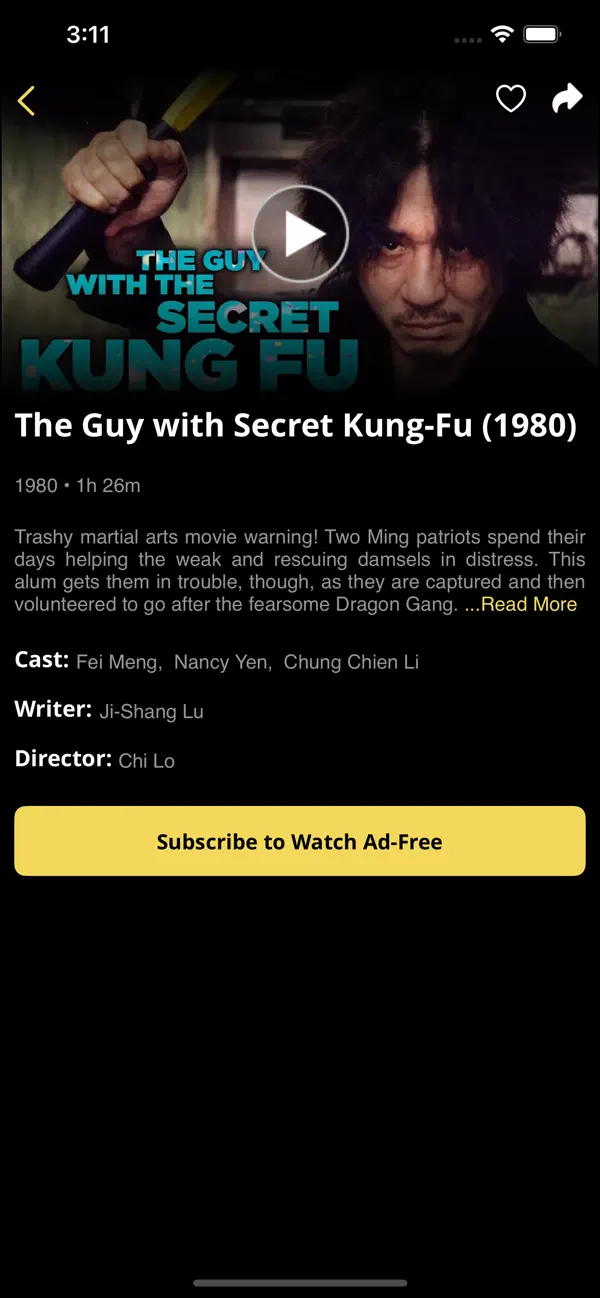 Screenshot #3 pour Martial Arts Movie Channel