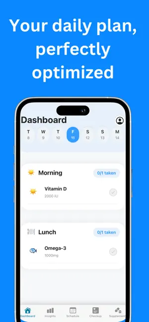 Supplement Tracker - Suppix screenshot 1