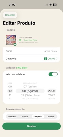 Estoque Doméstico screenshot