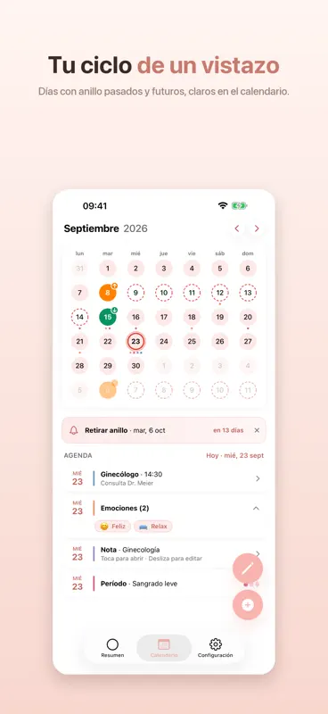 MyRing - Anillo anticonceptivo screenshot 3 of 10