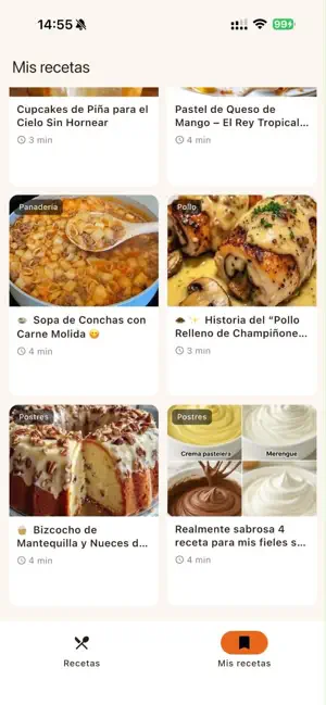Recetas Caseras screenshot 2