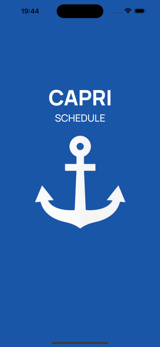Capri Schedule Screenshot 1 of 8