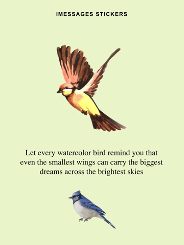 Water Color Birds