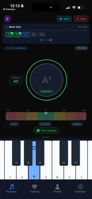 VocalTune: Pitch Trainer screenshot 1