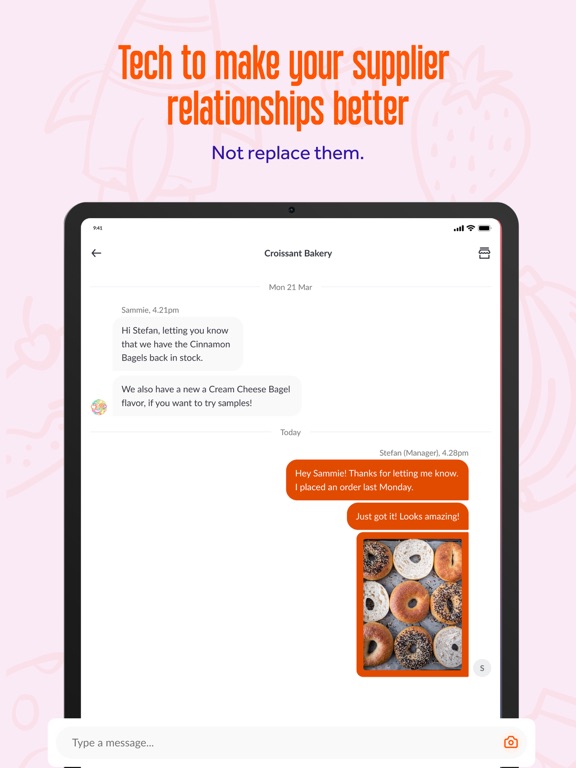 Ordermentum iPad screenshot 5 - Business app