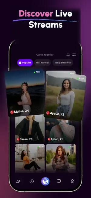 Goygoy - Broadcast & Chat iPhone screenshot 1