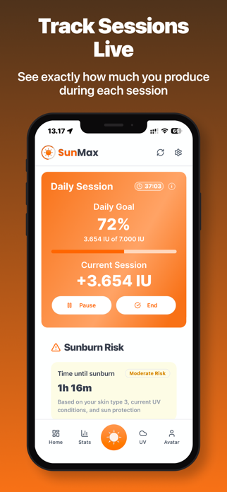 SunMax: Vitamin D Tracker Screenshot 1 of 6