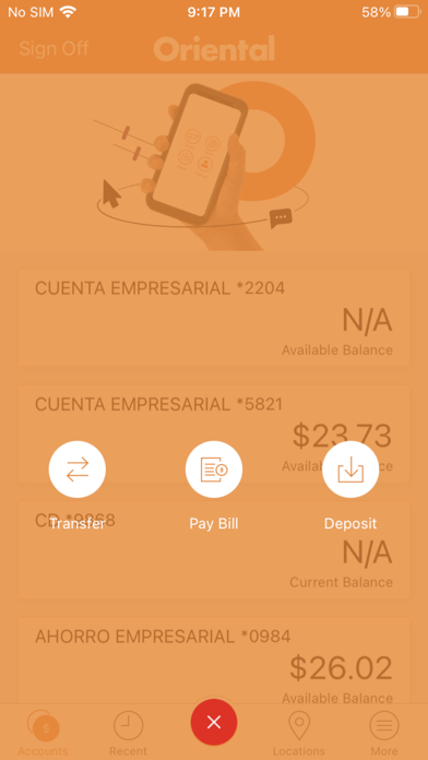 Oriental Biz Screenshot