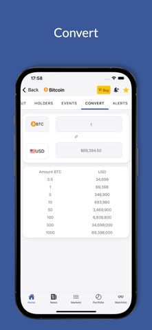 CoinLore Cryptocurrency Prices Screenshot 7 of 8