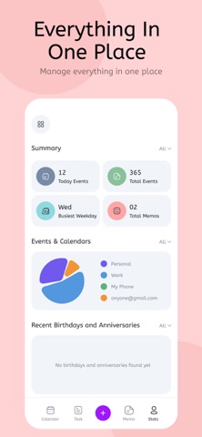Easy Calendar - Task Organizer Screenshot 2 of 4
